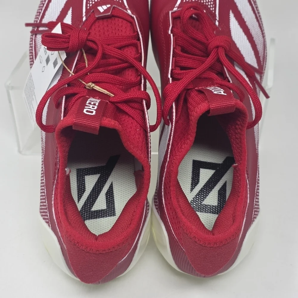 Adidas Men's Adizero Electric.1 Football Cleats Size 9 Team Power Red IF2428 New